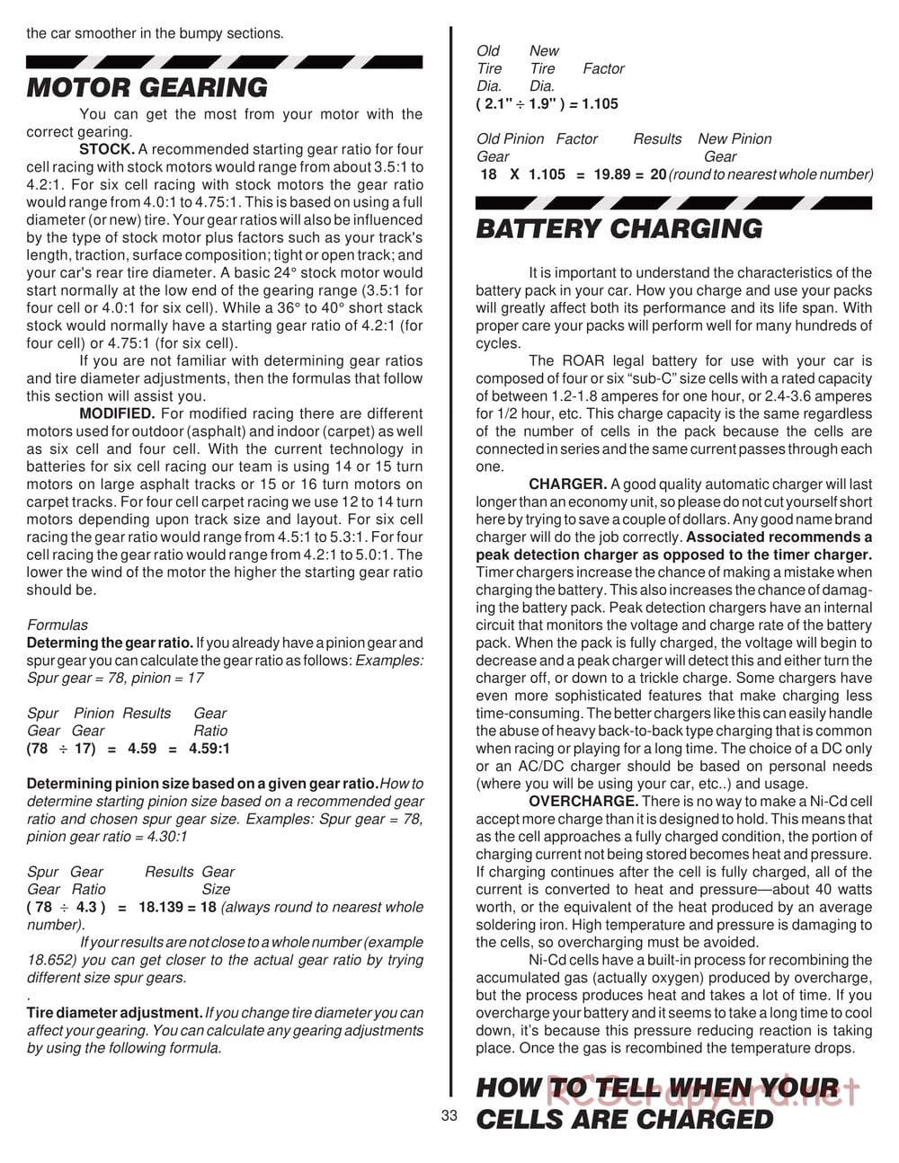 Team Associated - RC12LC - Manual - Page 30
