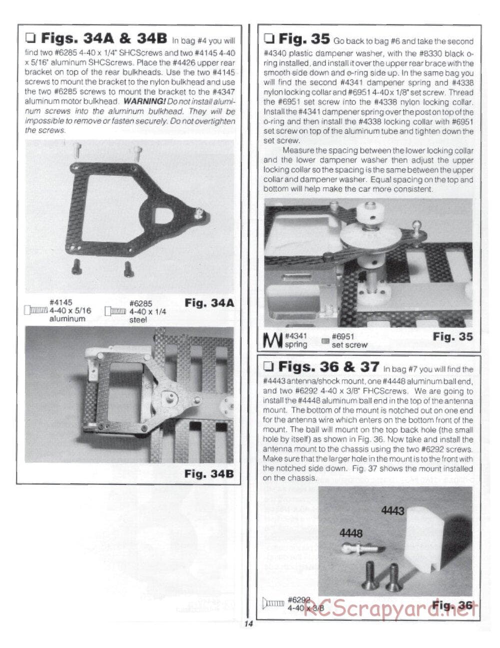 Team Associated - RC12LS - Manual - Page 13