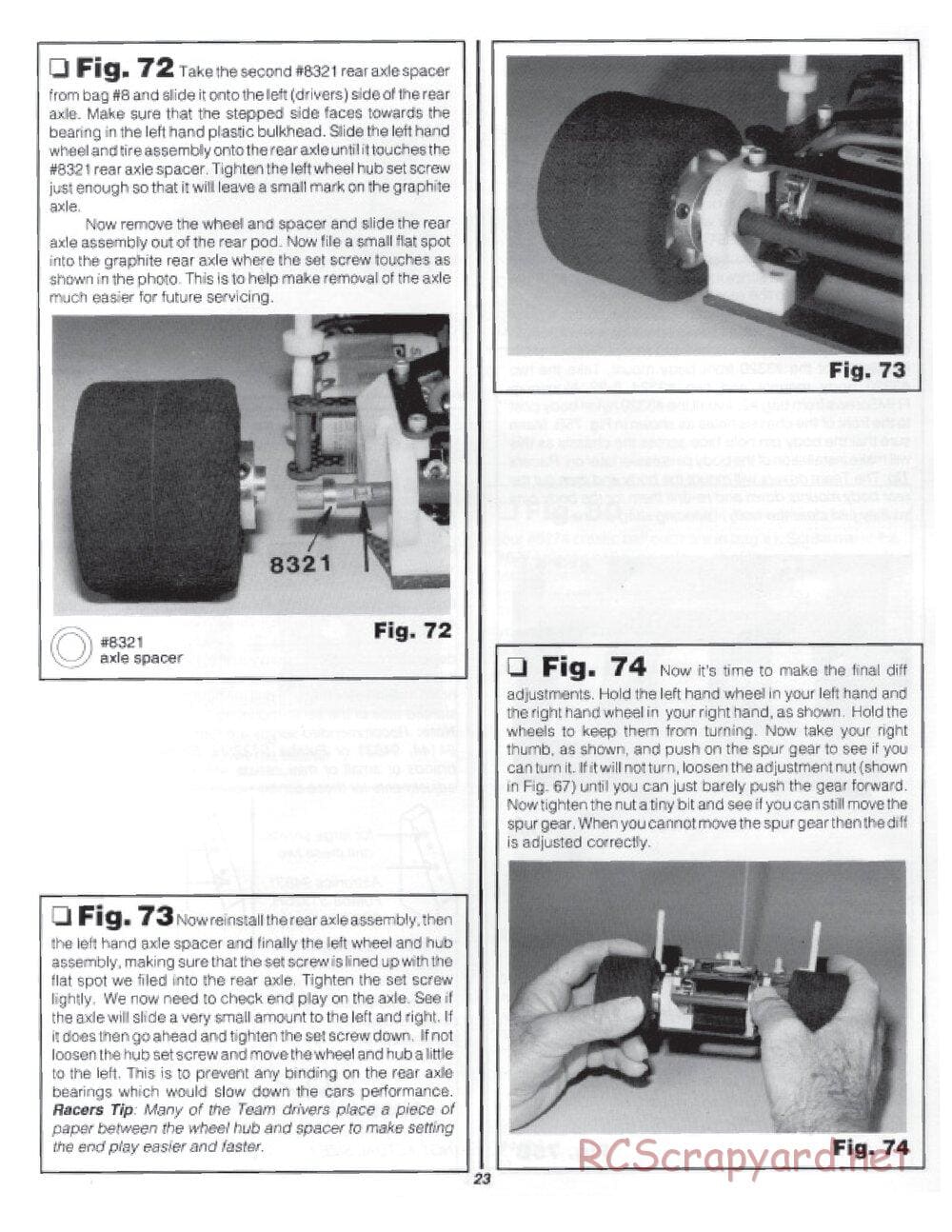 Team Associated - RC12LS - Manual - Page 22