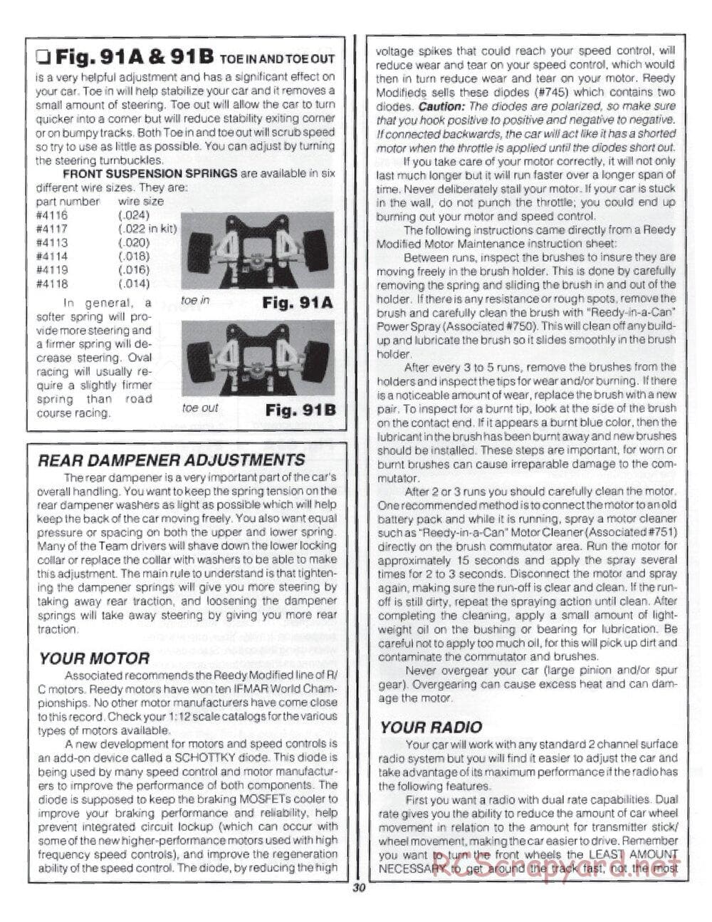 Team Associated - RC12LS - Manual - Page 29
