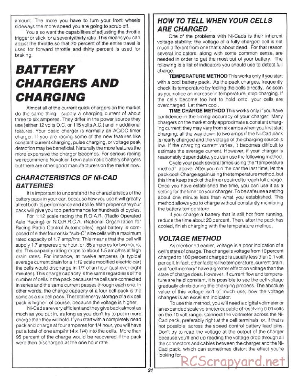 Team Associated - RC12LS - Manual - Page 30