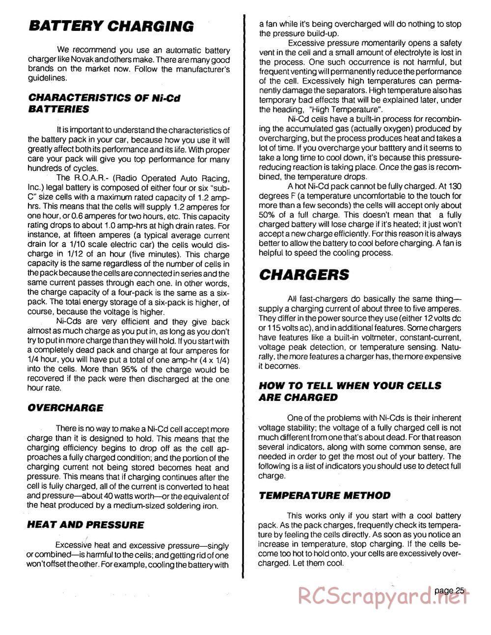 Team Associated - RC12LW - Manual - Page 25