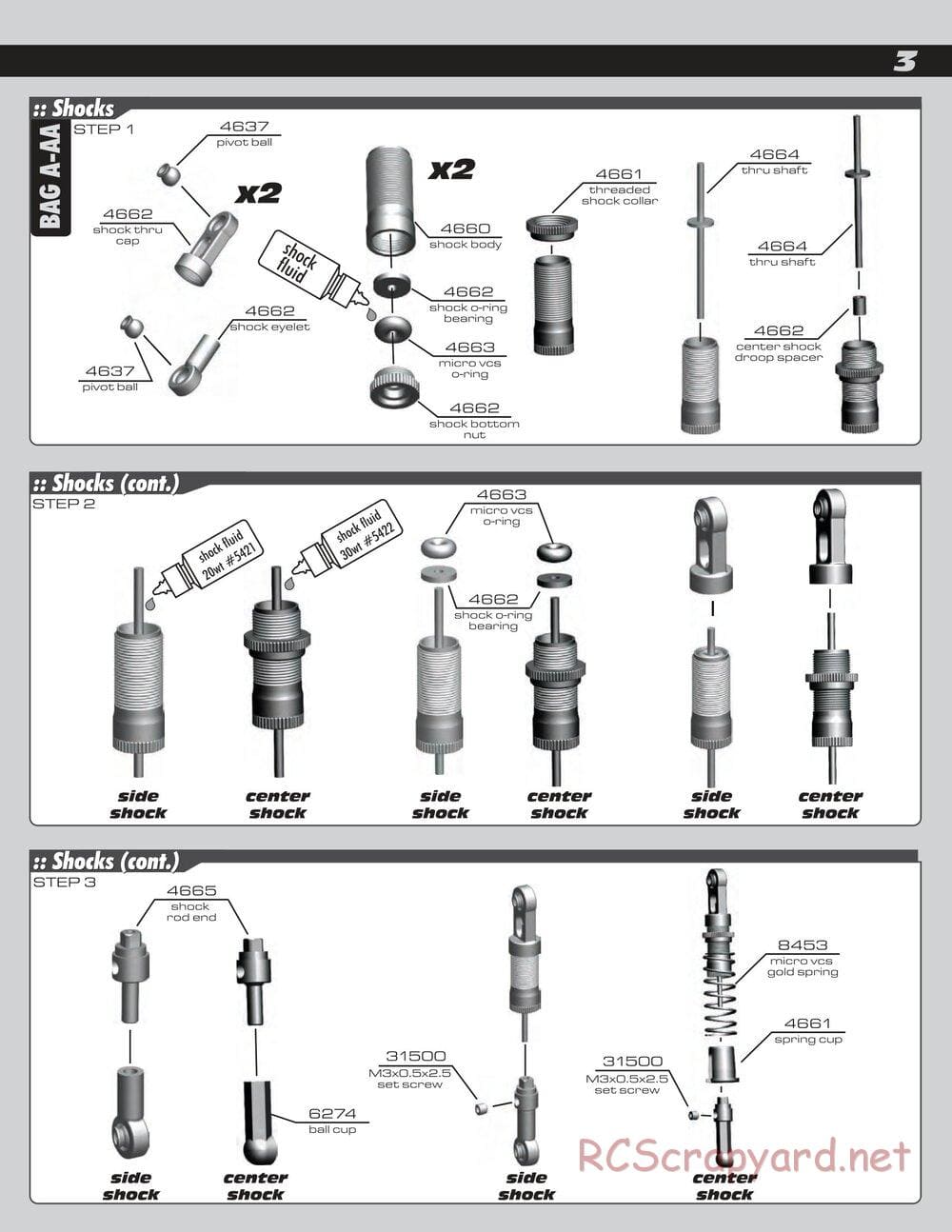 Team Associated - RC12R5.1 Factory Team - Manual - Page 3