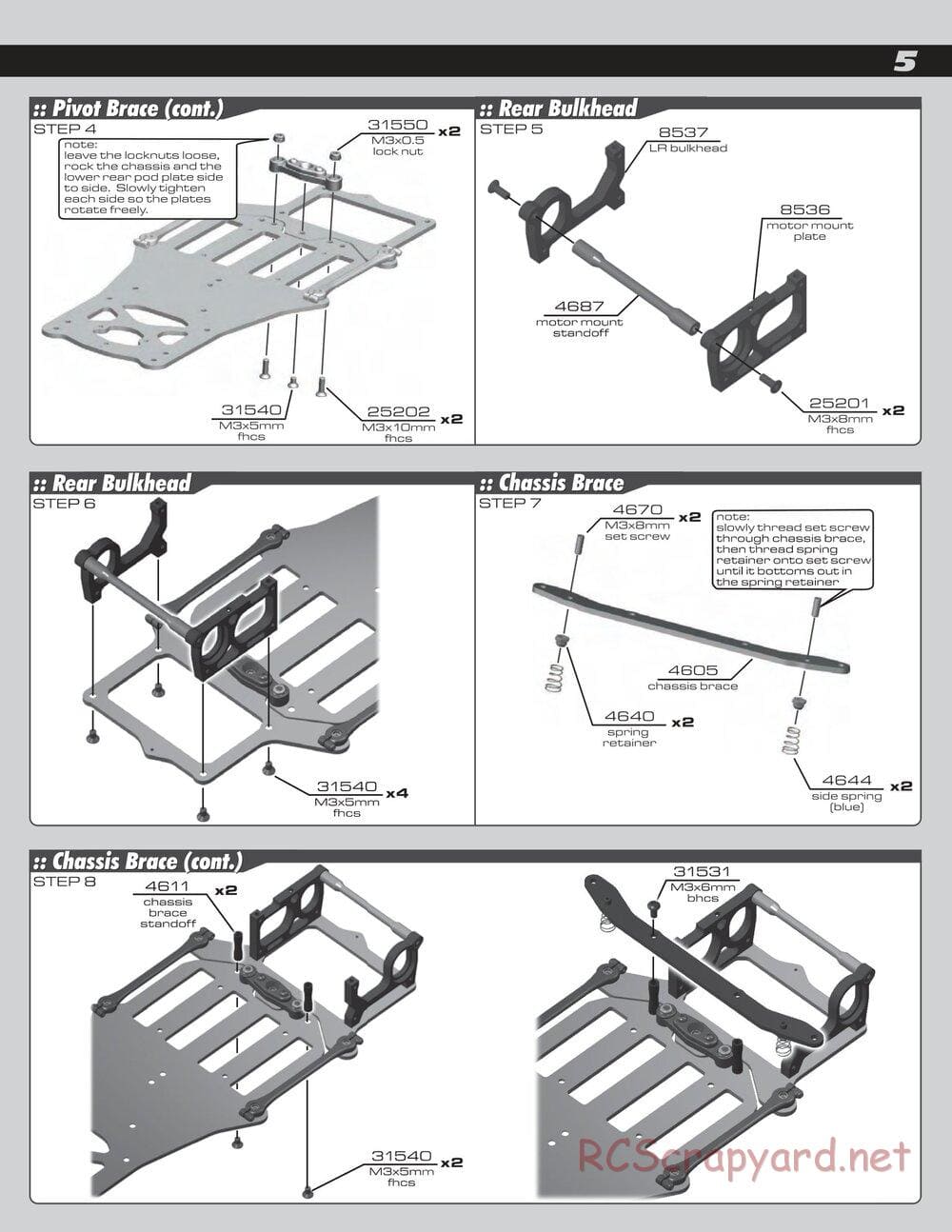 Team Associated - RC12R5.1 Factory Team - Manual - Page 5