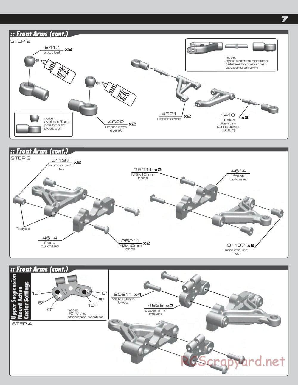 Team Associated - RC12R5.1 Factory Team - Manual - Page 7