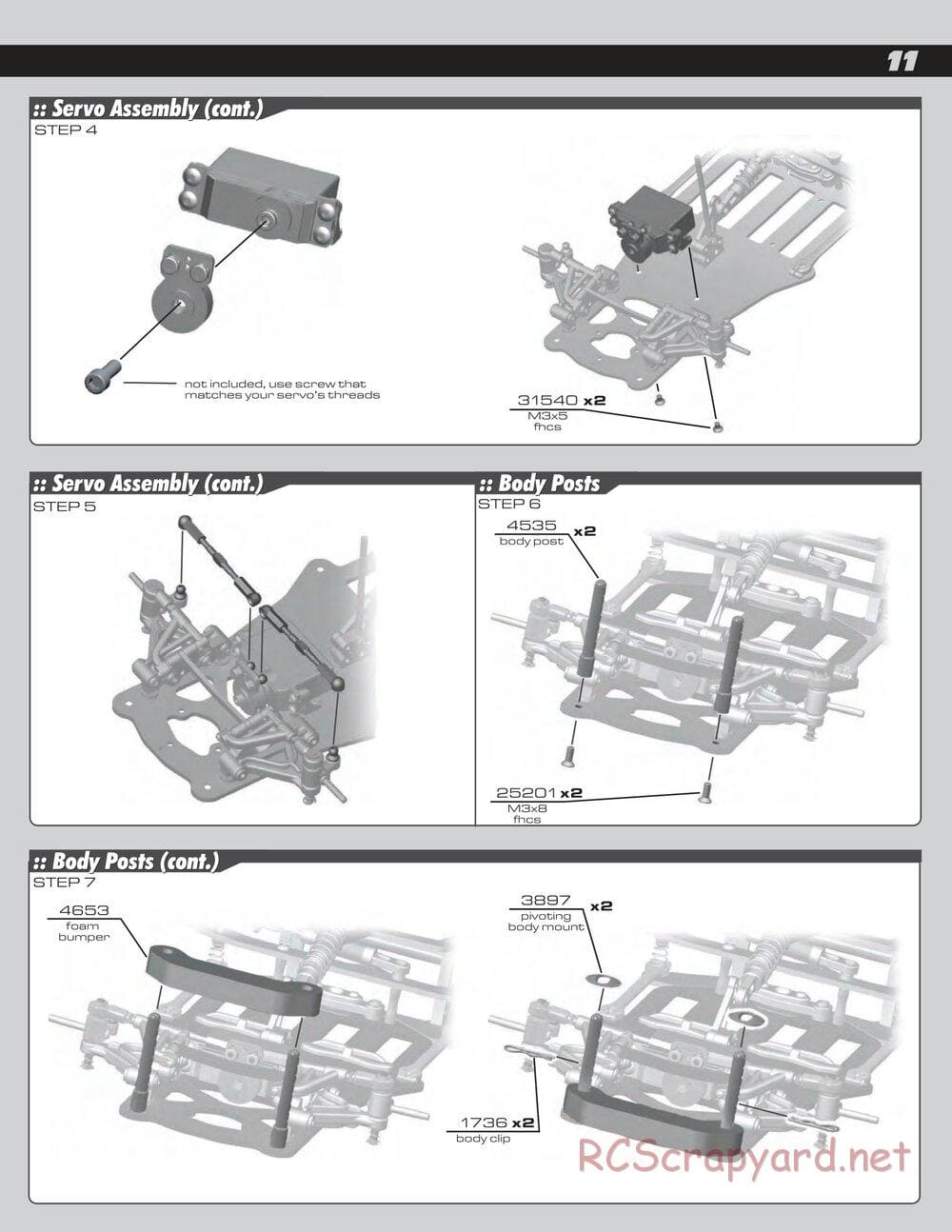 Team Associated - RC12R5.1 Factory Team - Manual - Page 11