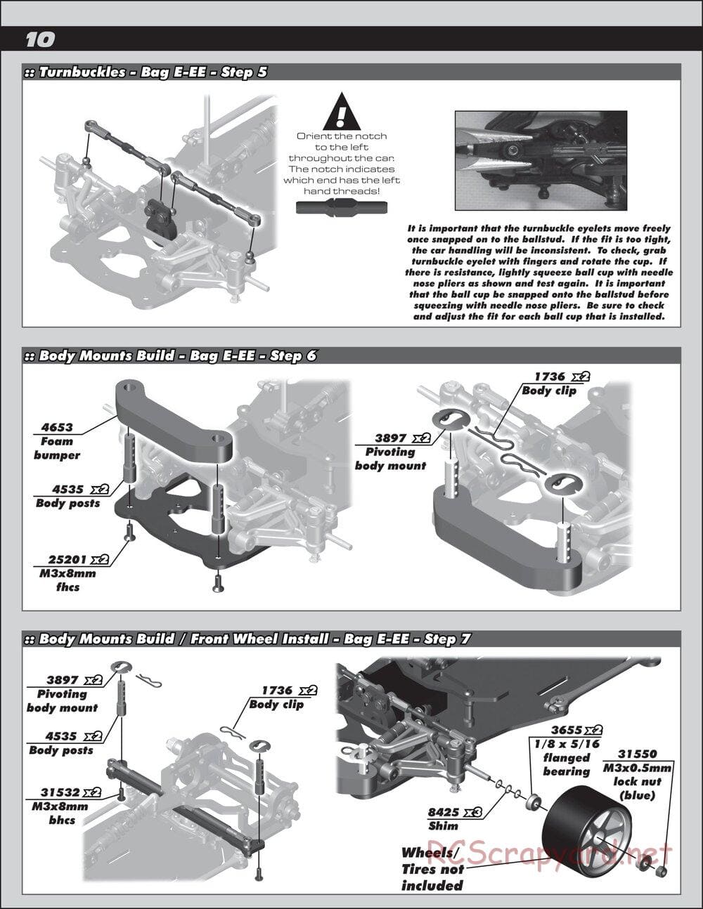 Team Associated - RC12R5.2 Factory Team - Manual - Page 10