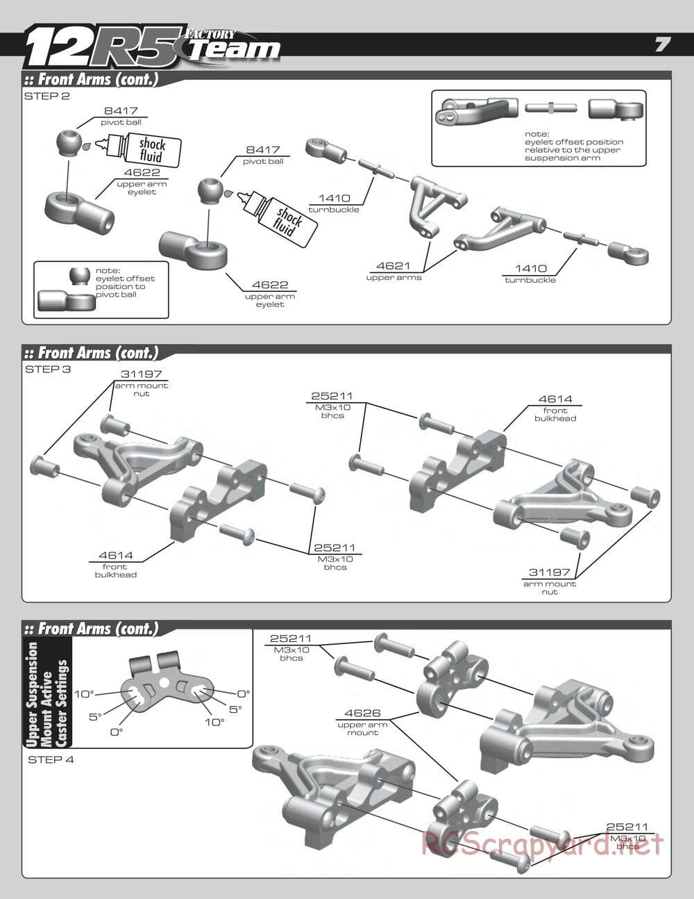 Team Associated - RC12R5 Factory Team - Manual - Page 7