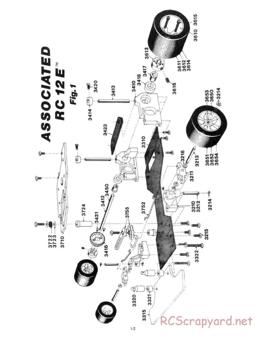 Team Associated - RC12E - Manual - Page 7