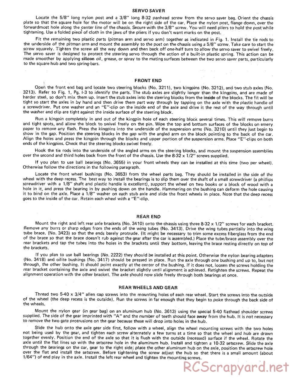Team Associated - RC12E - Manual - Page 8