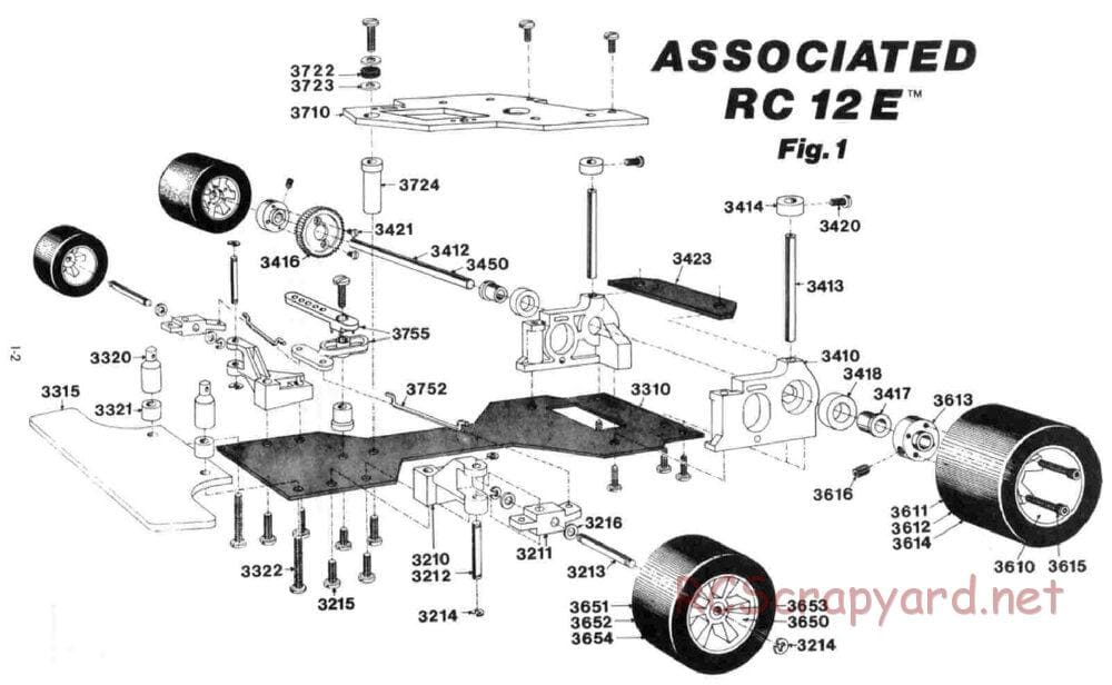 Team Associated - RC12E - Manual - Page 25