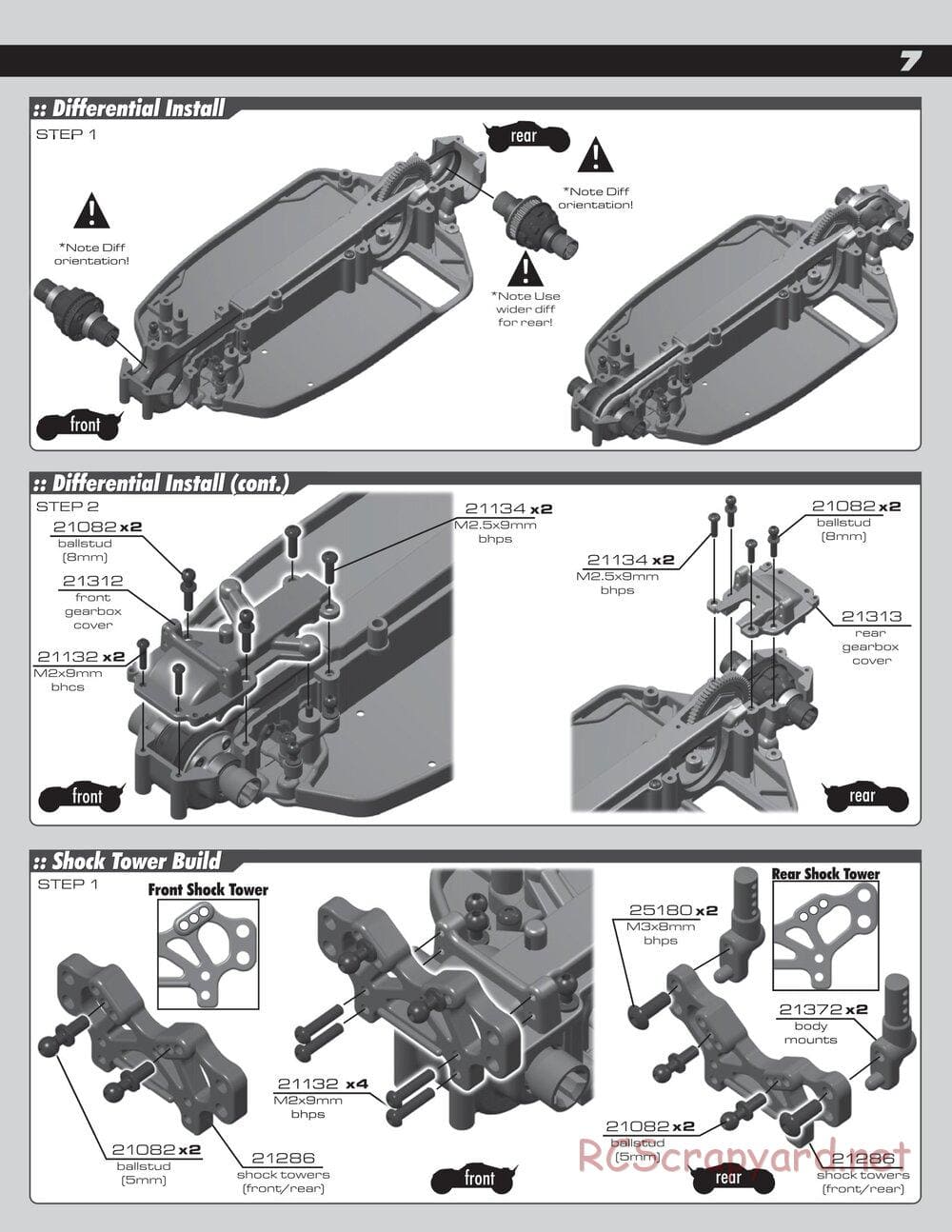 Team Associated - RC18 Late Model RTR - Manual - Page 7