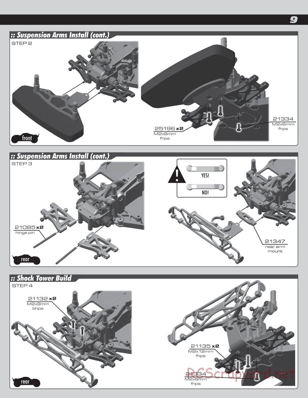 Team Associated - RC18 Late Model RTR - Manual - Page 9