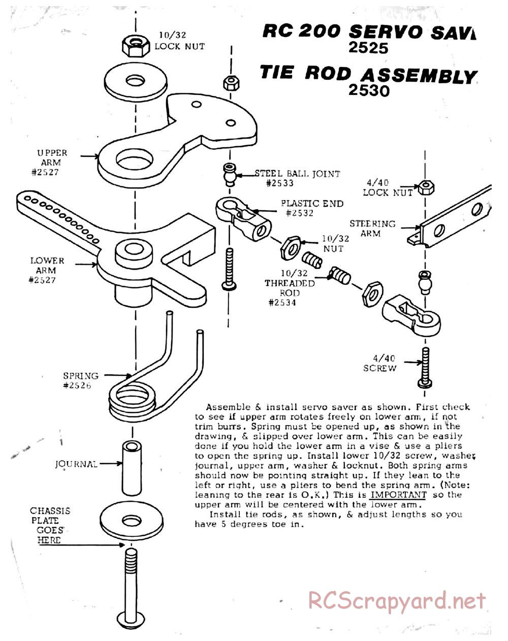 Team Associated - RC200 - Manual - Page 4