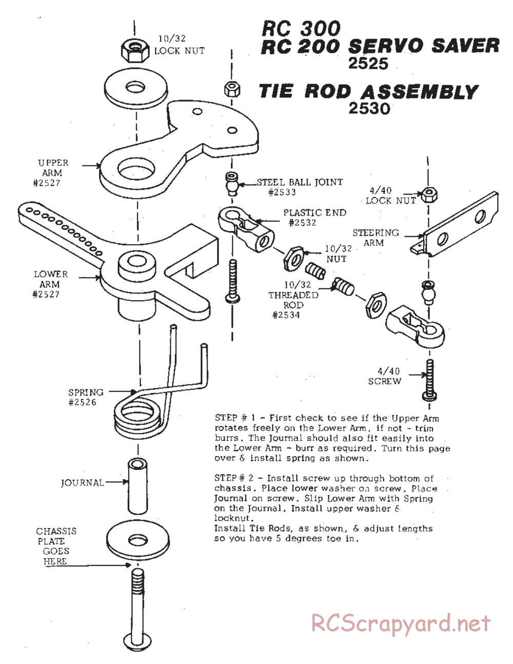 Team Associated - RC300 - Manual - Page 13