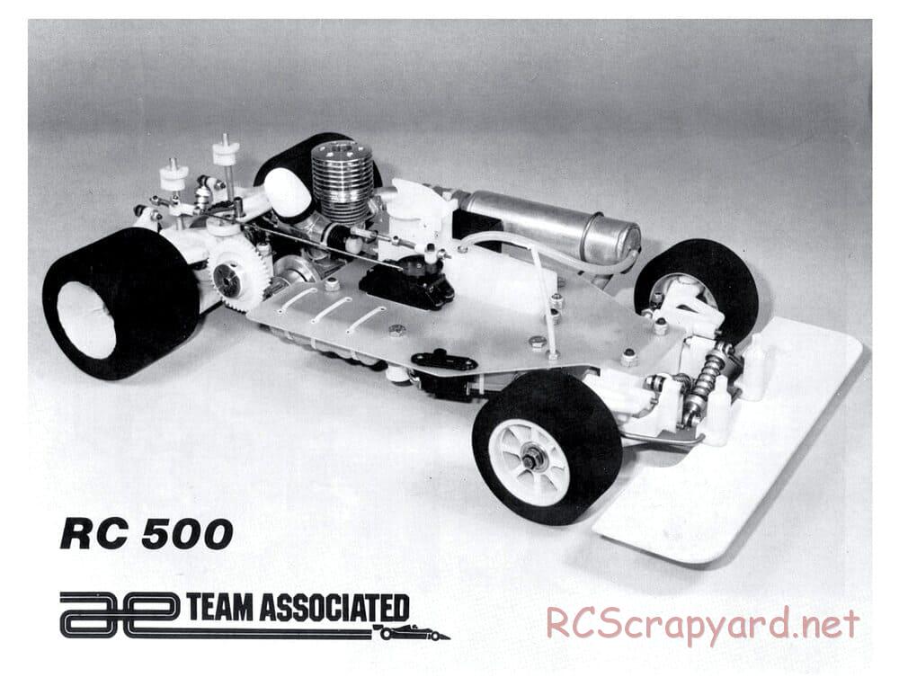 Team Associated - RC500 2WD - Manual - Page 1