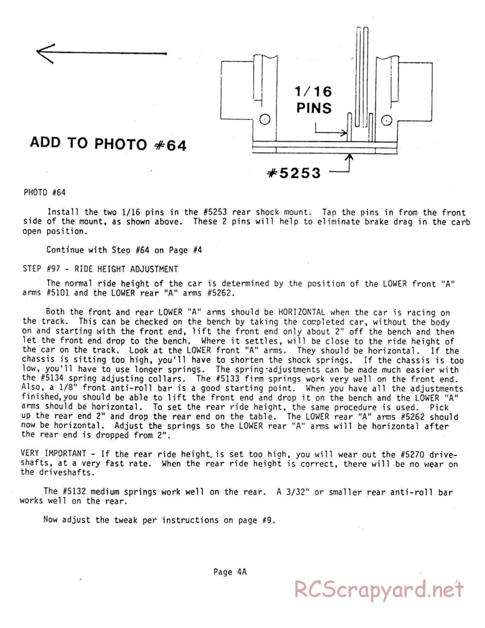 Team Associated - RC500 2WD - Text Manual - Page 5