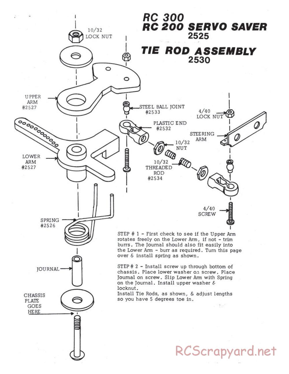 Team Associated - RC500 2WD - Text Manual - Page 12