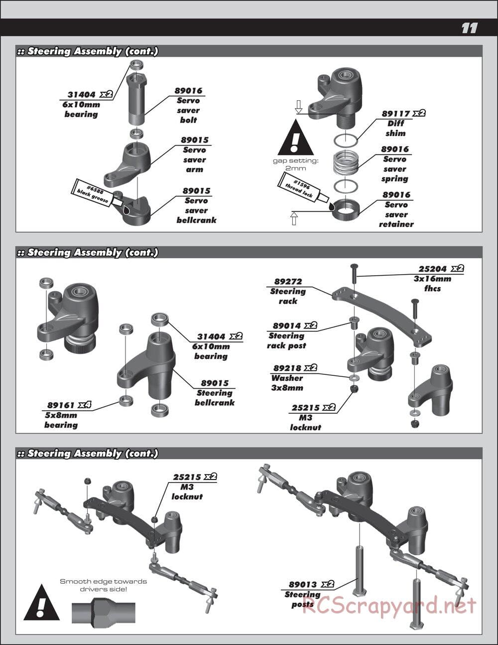 Team Associated - RC8.2 RS RTR - Manual - Page 11