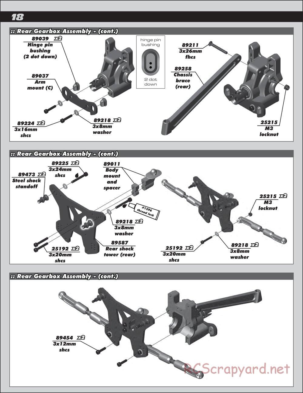 Team Associated - RC8.2 RS RTR - Manual - Page 18