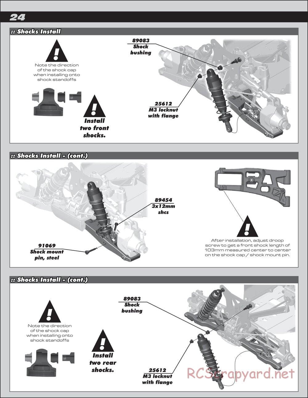 Team Associated - RC8.2 RS RTR - Manual - Page 24