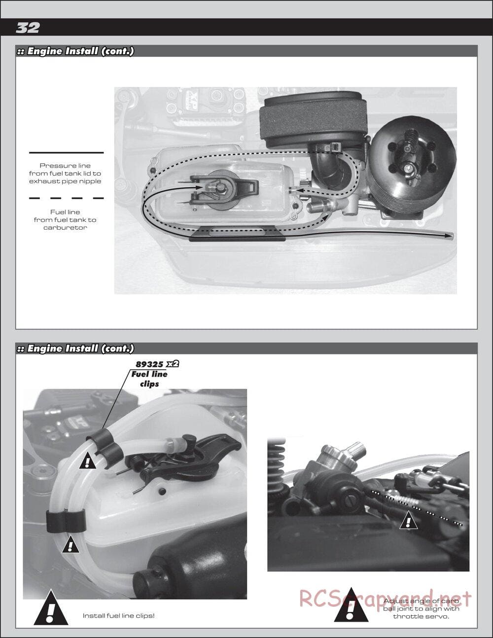 Team Associated - RC8.2 RS RTR - Manual - Page 32