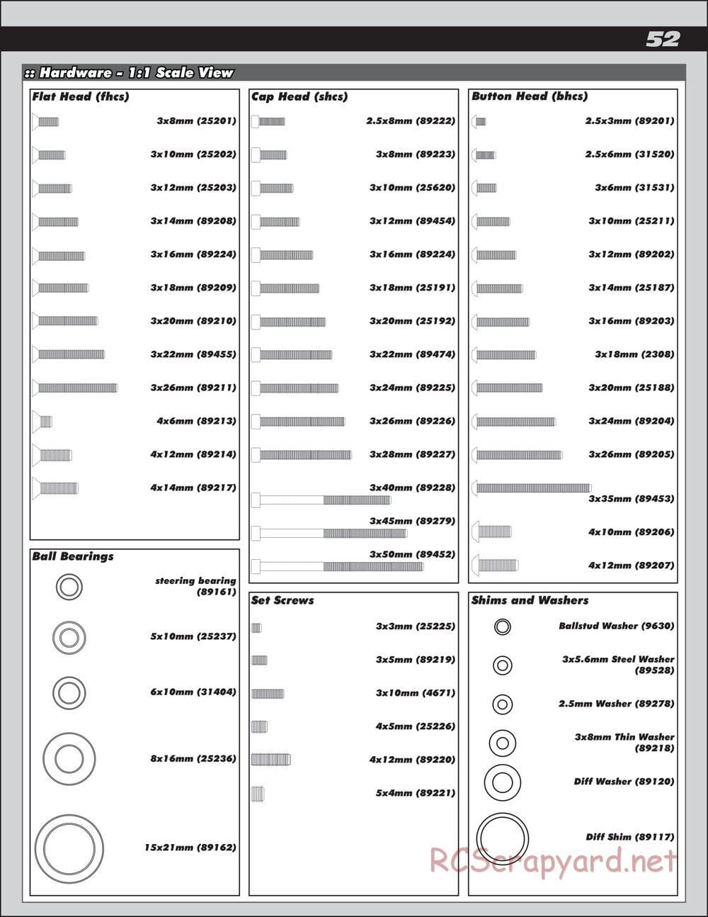 Team Associated - RC8.2 RS RTR - Manual - Page 52