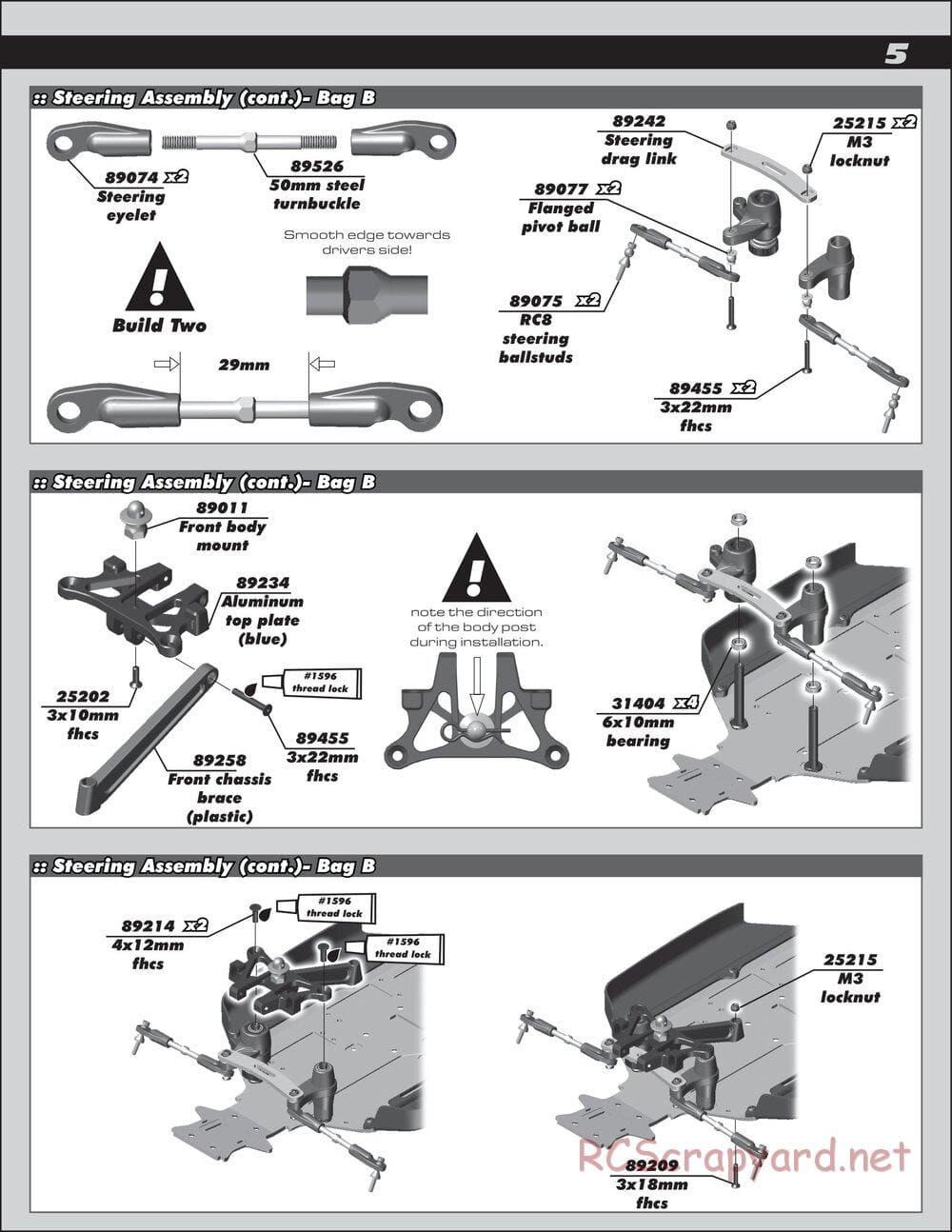 Team Associated - RC8.2 Factory Team - Manual - Page 5