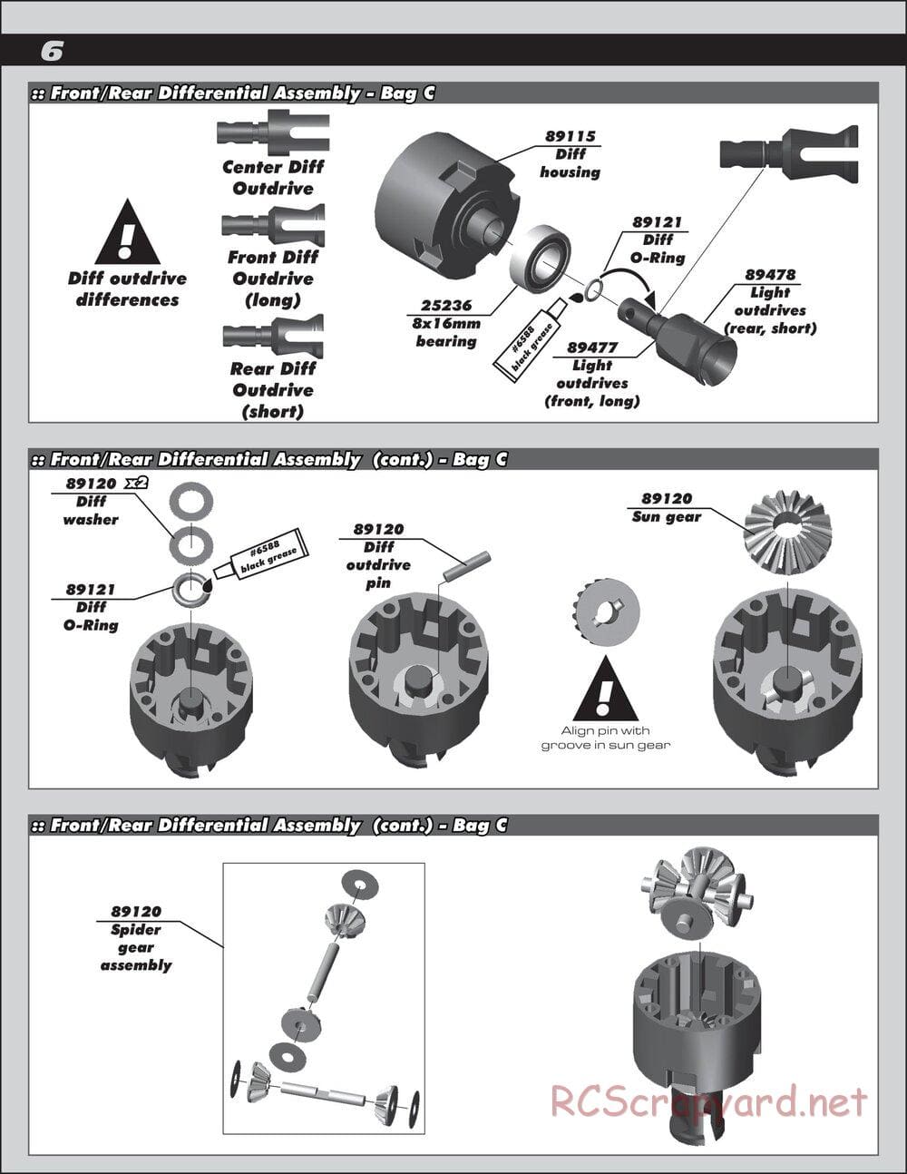 Team Associated - RC8.2 Factory Team - Manual - Page 6