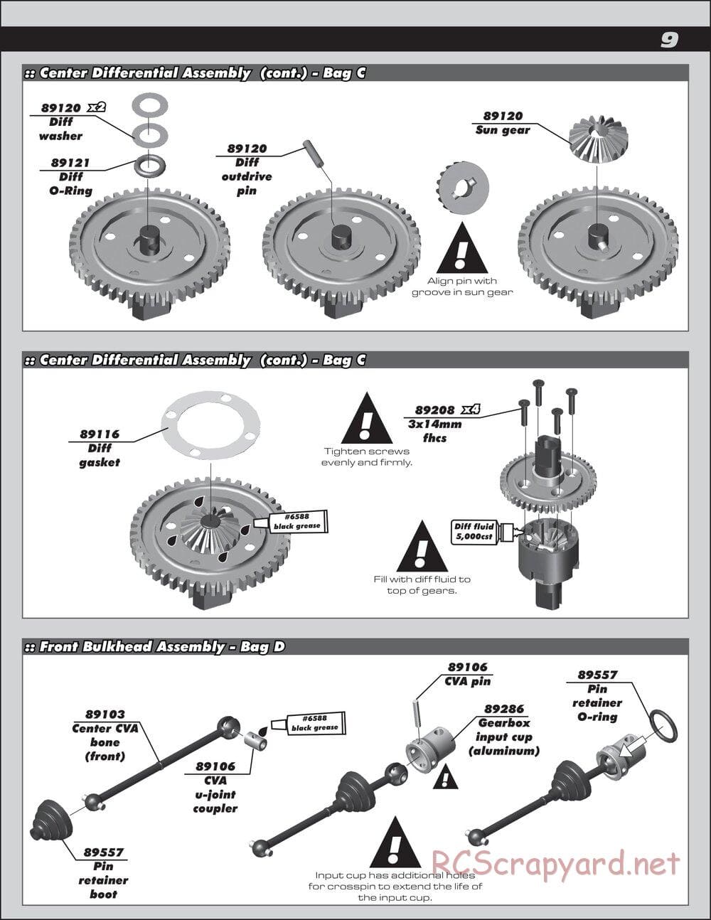 Team Associated - RC8.2 Factory Team - Manual - Page 9