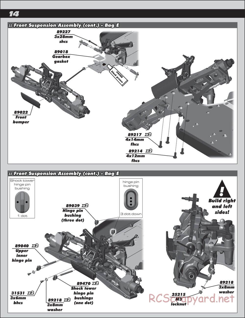 Team Associated - RC8.2 Factory Team - Manual - Page 14