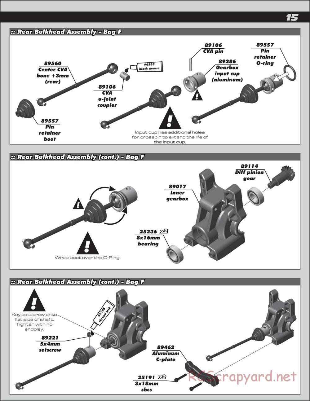 Team Associated - RC8.2 Factory Team - Manual - Page 15