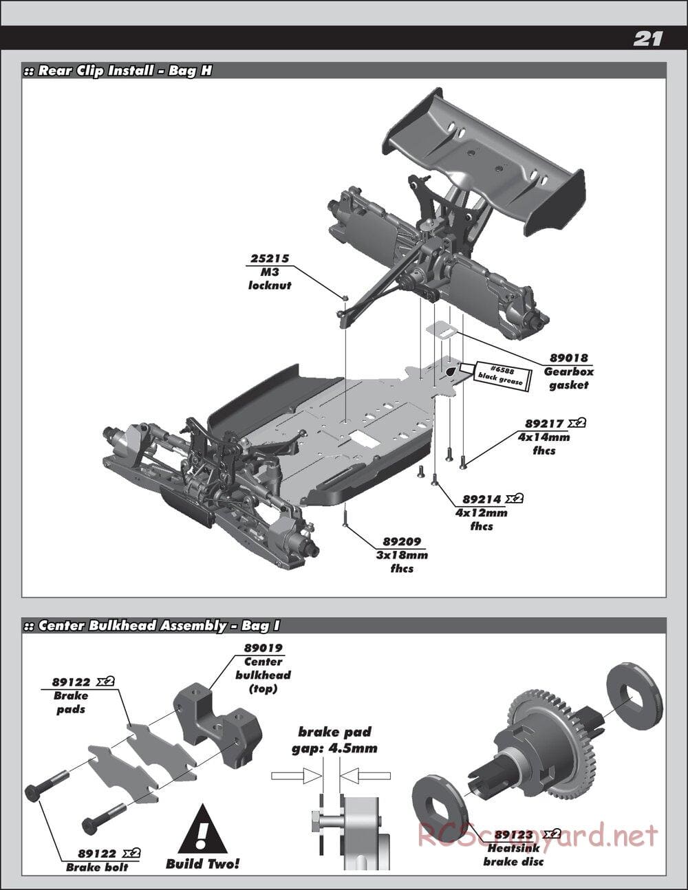 Team Associated - RC8.2 Factory Team - Manual - Page 21