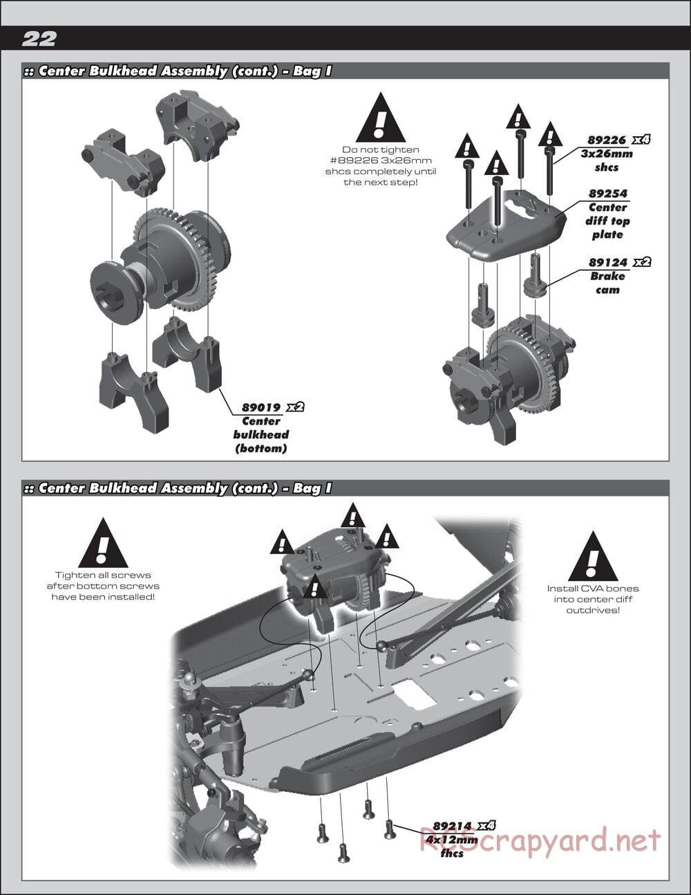 Team Associated - RC8.2 Factory Team - Manual - Page 22