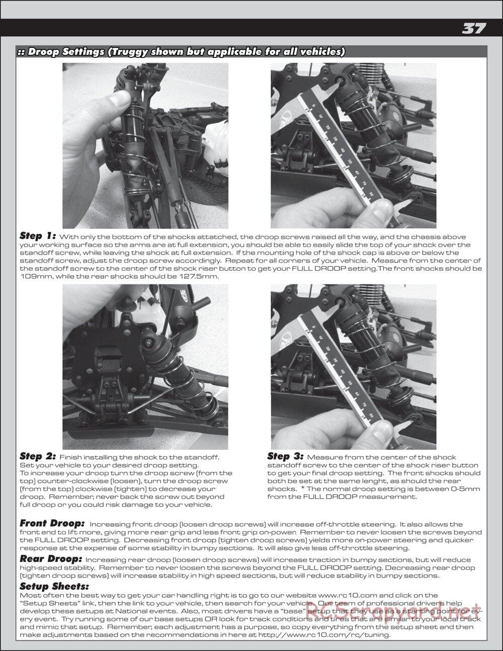 Team Associated - RC8.2 Factory Team - Manual - Page 37