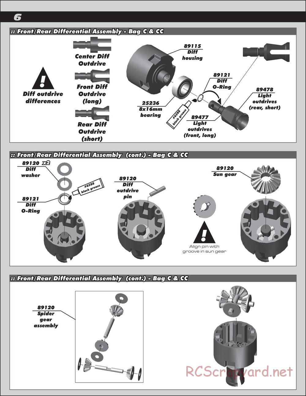 Team Associated - RC8.2e Factory Team - Manual - Page 6