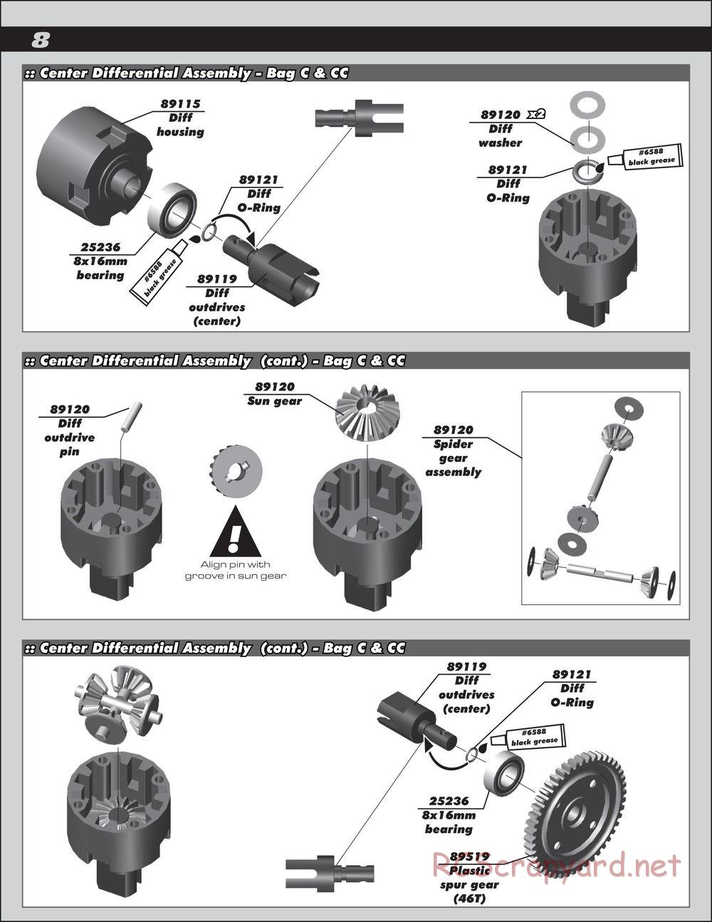 Team Associated - RC8.2e Factory Team - Manual - Page 8