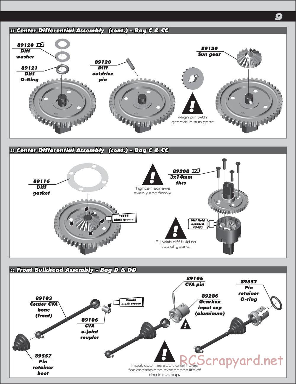 Team Associated - RC8.2e Factory Team - Manual - Page 9