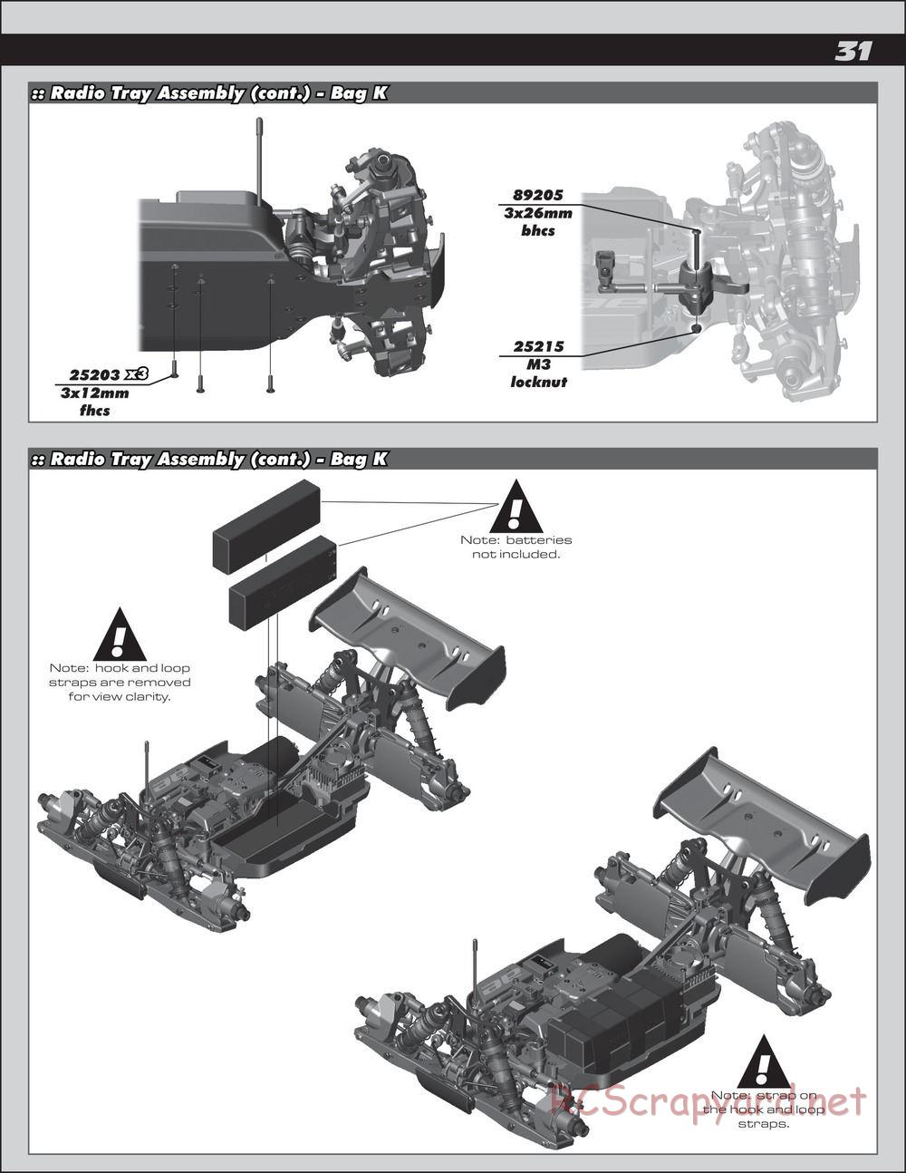 Team Associated - RC8.2e Factory Team - Manual - Page 31