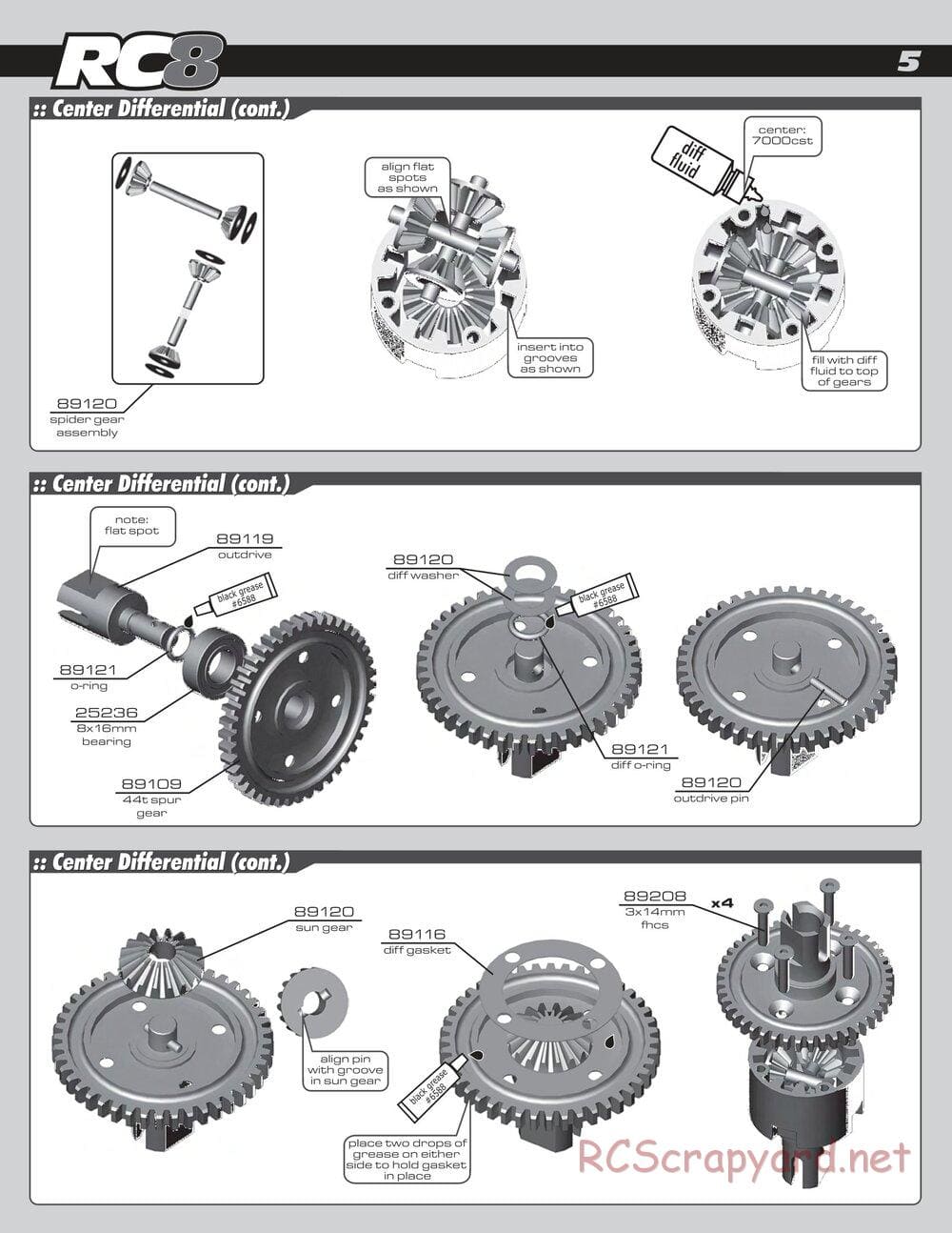 Team Associated - RC8 RS RTR - Manual - Page 5