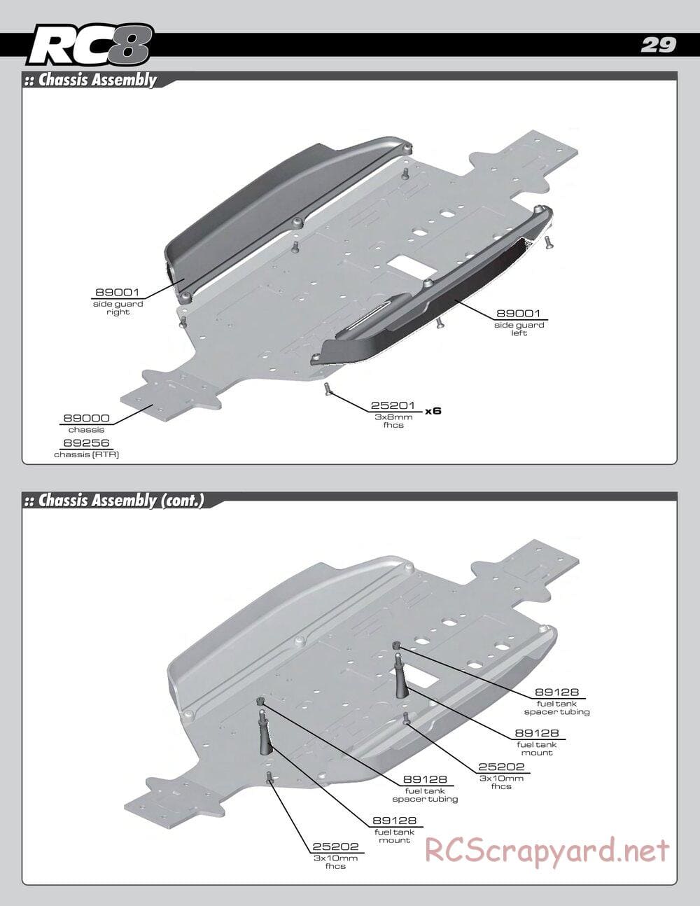 Team Associated - RC8 RS RTR - Manual - Page 29