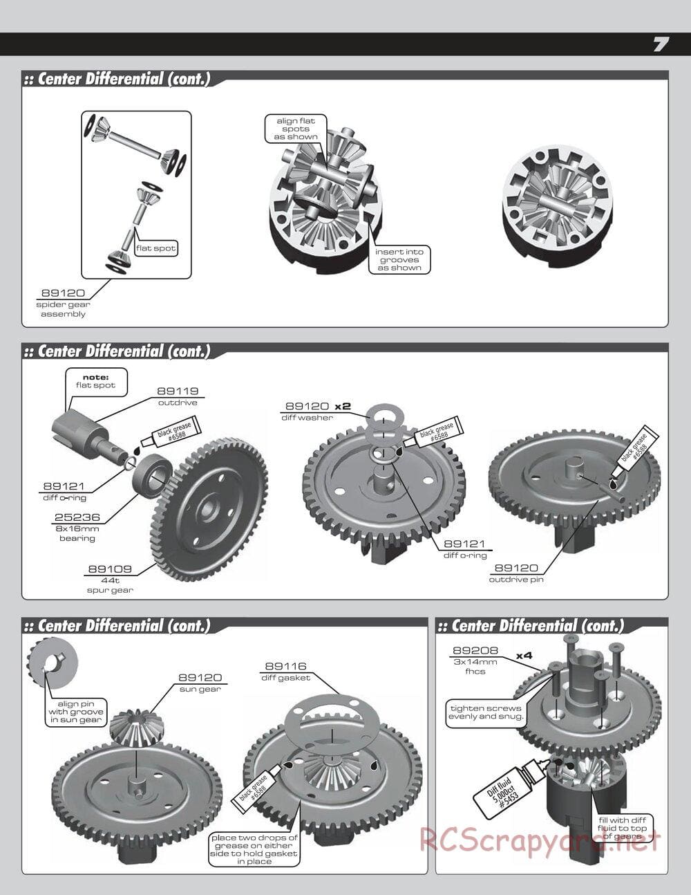 Team Associated - RC8B Factory Team - Manual - Page 7