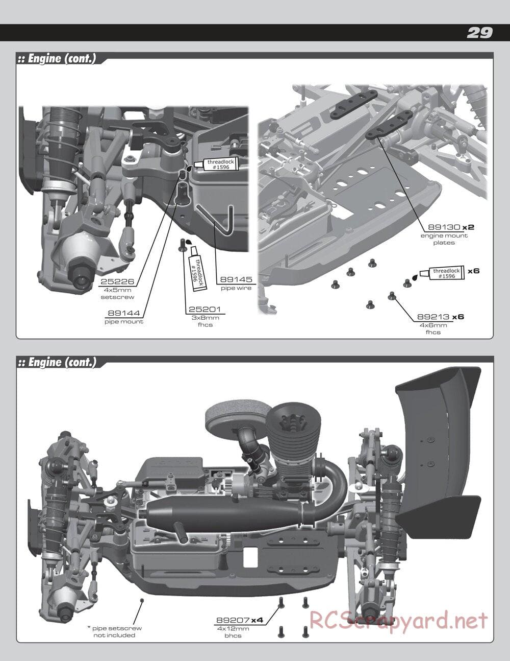 Team Associated - RC8B Factory Team - Manual - Page 29