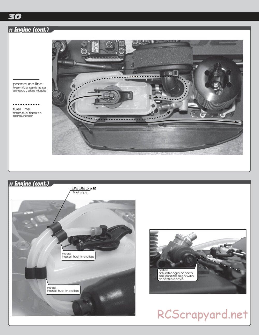 Team Associated - RC8B Factory Team - Manual - Page 30