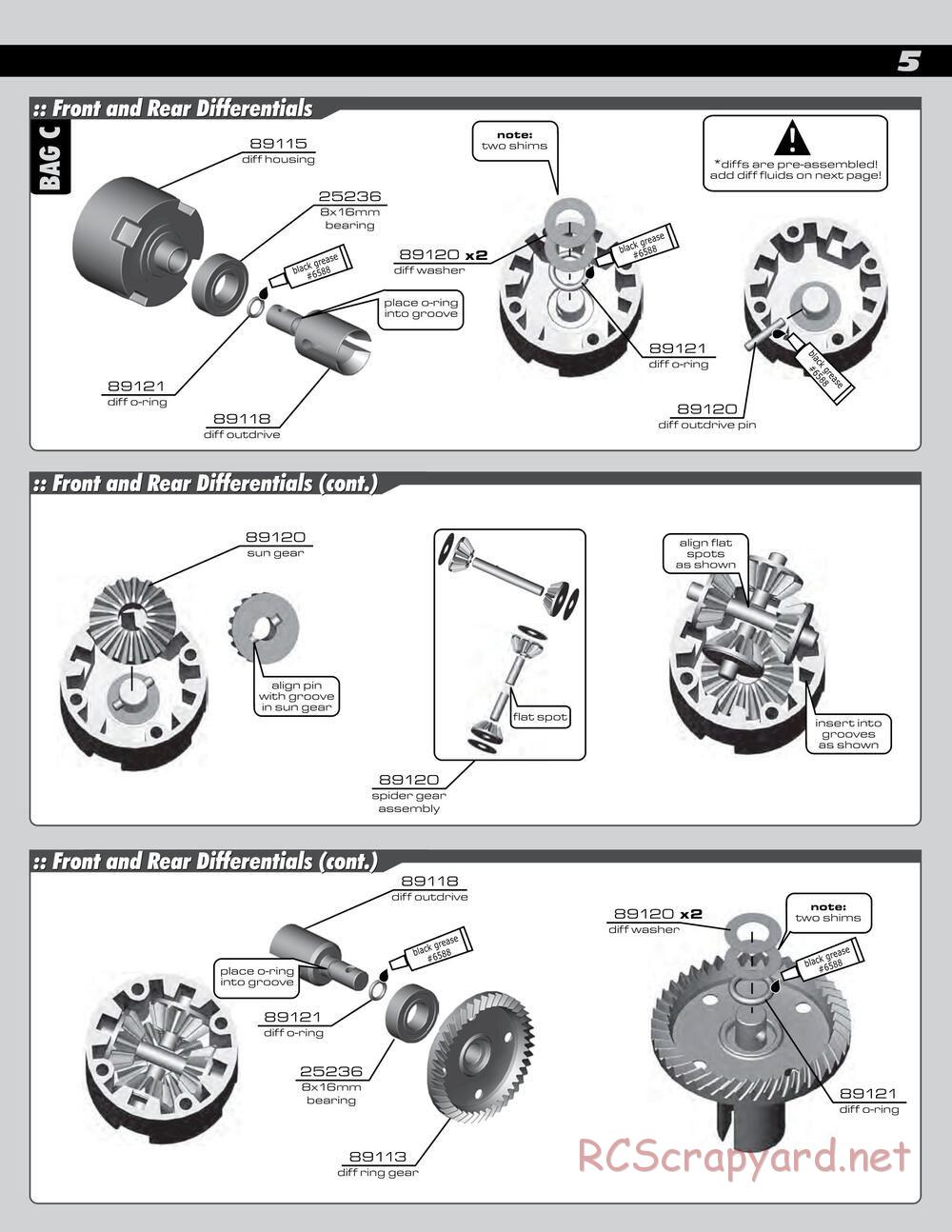 Team Associated - RC8Be Factory Team - Manual - Page 5
