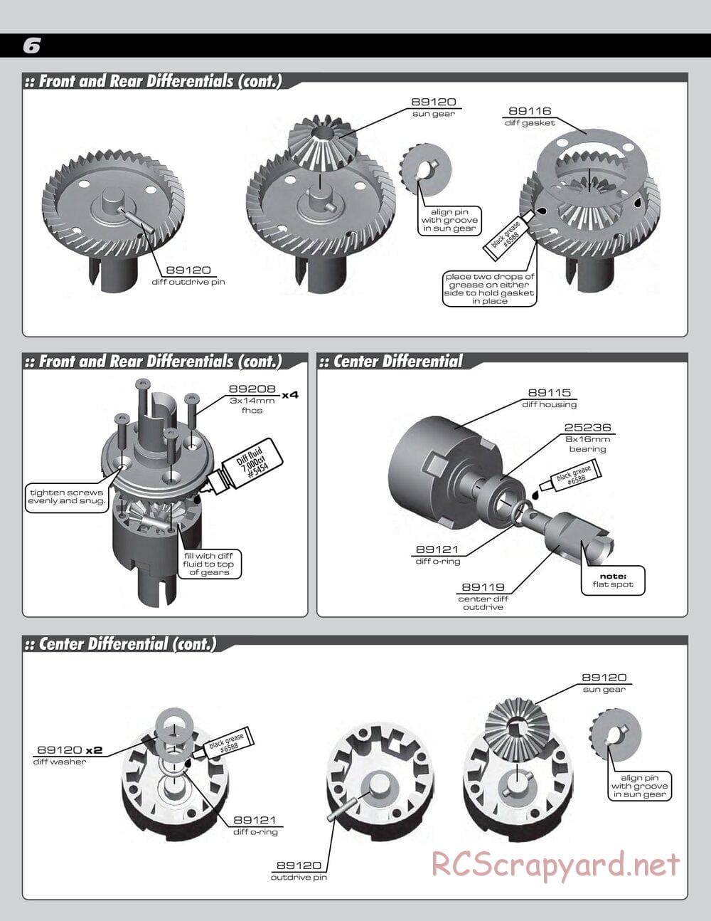Team Associated - RC8T Factory Team CE - Manual - Page 6
