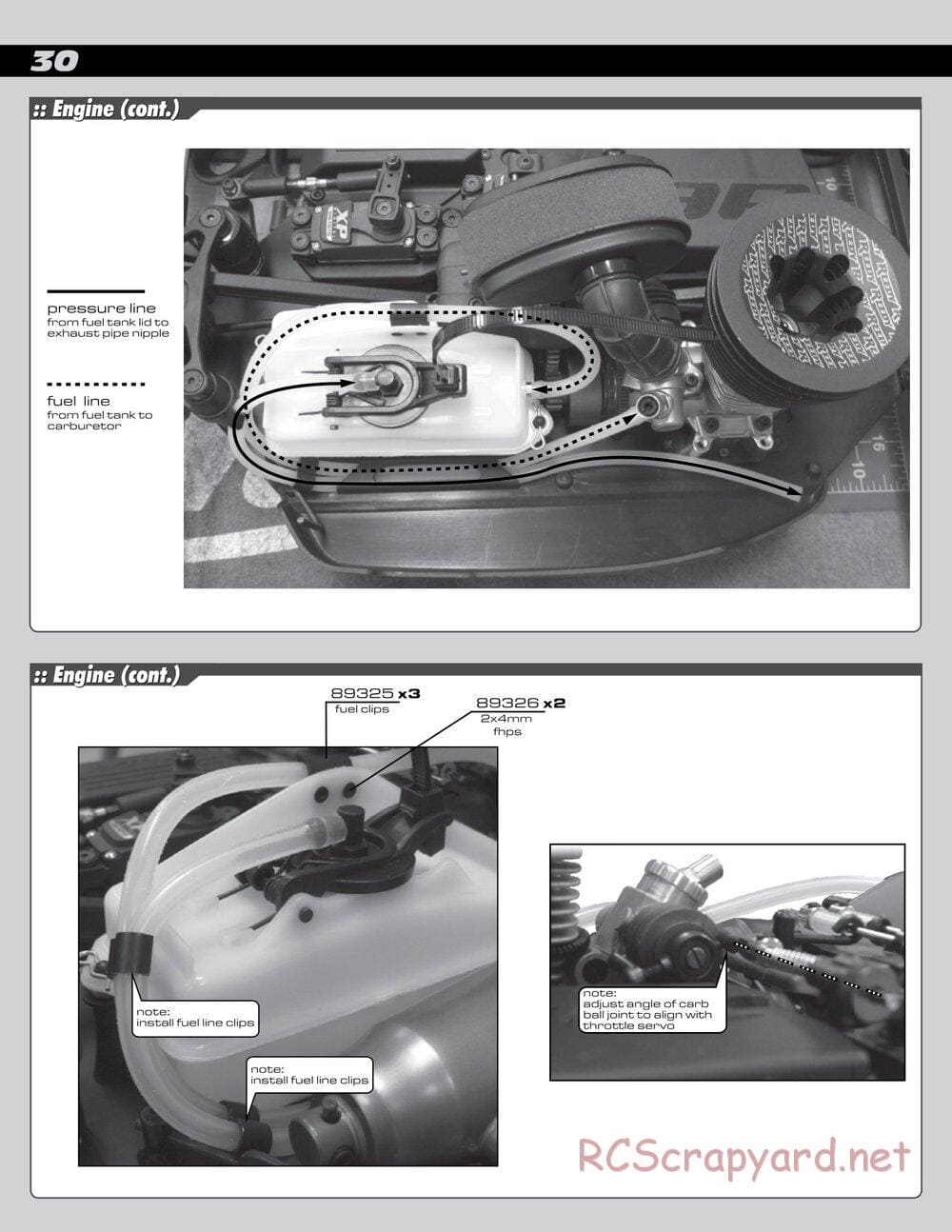 Team Associated - RC8T Factory Team CE - Manual - Page 30