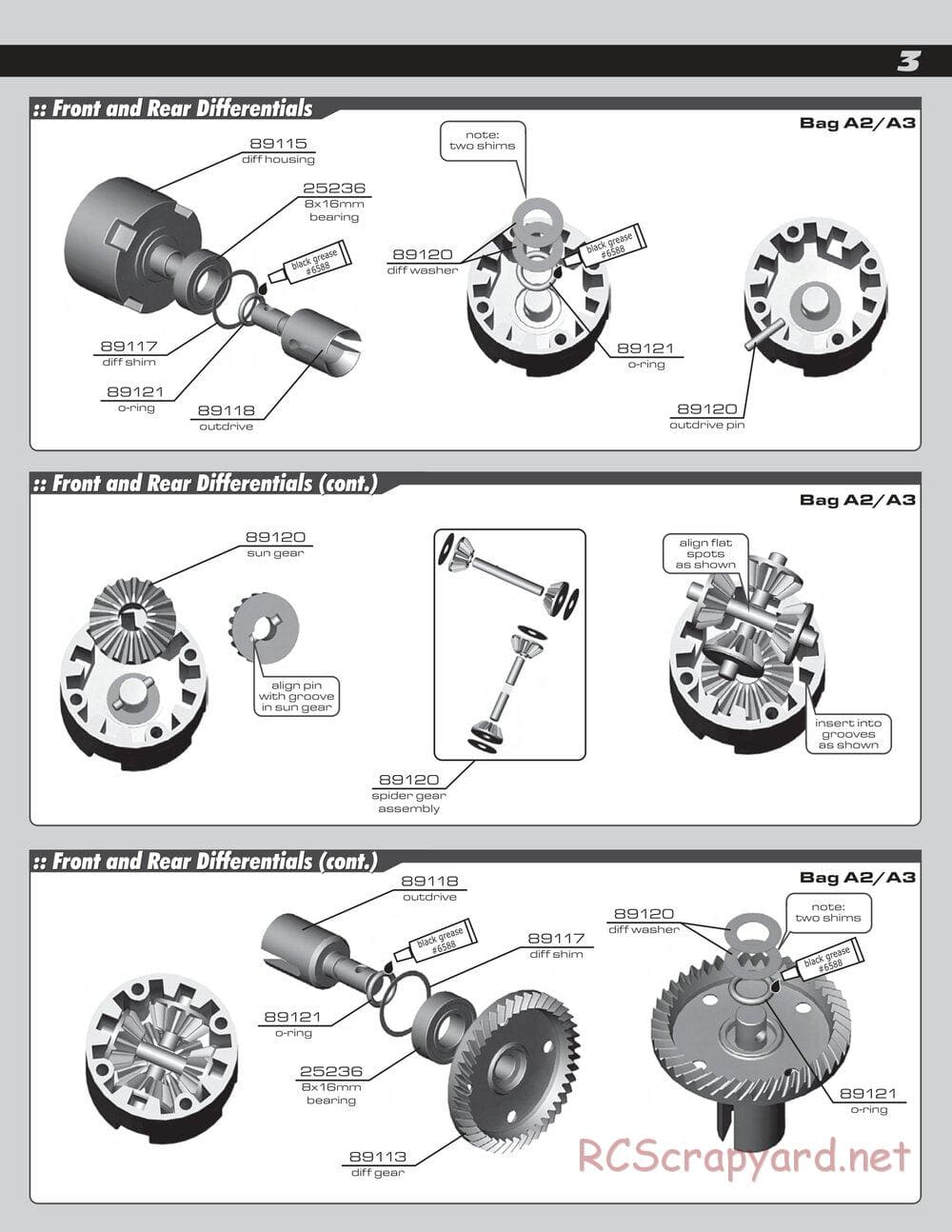 Team Associated - RC8T RTR - Manual - Page 3