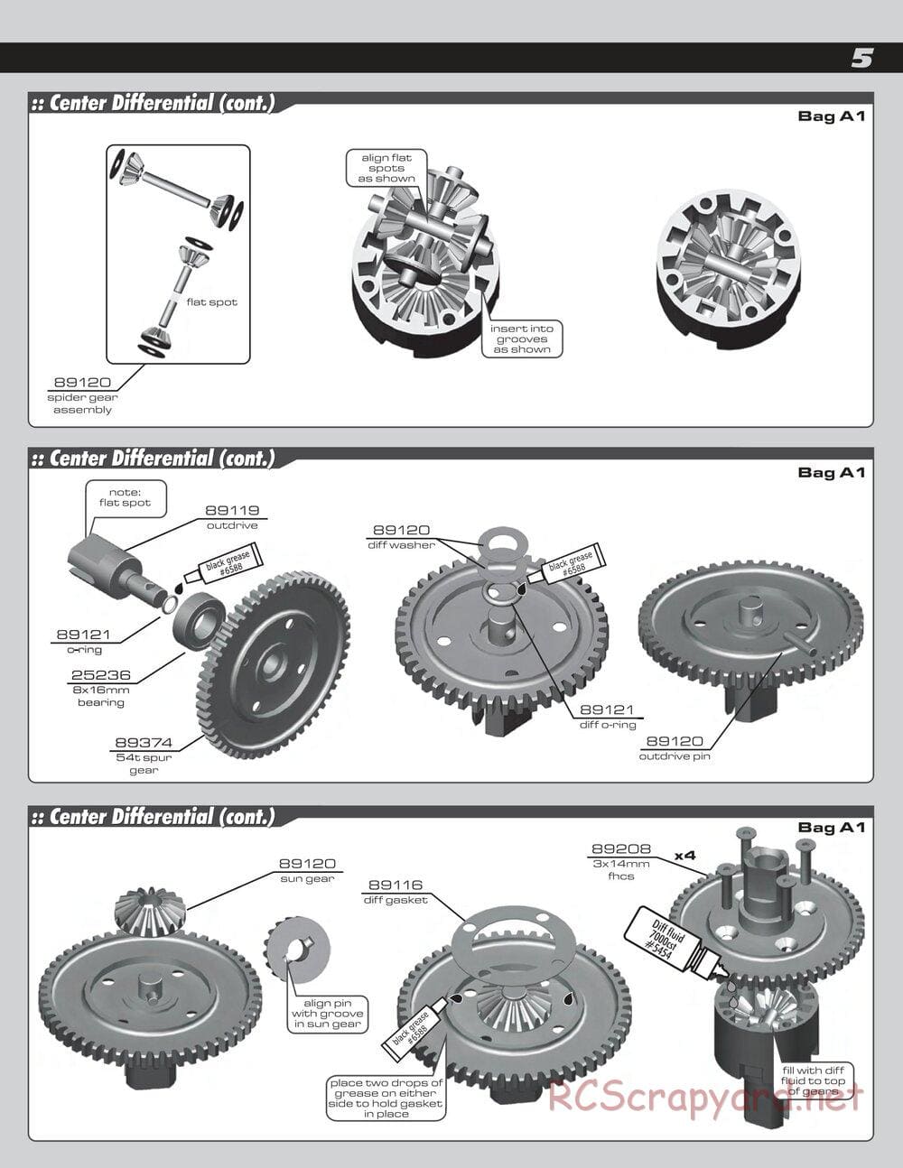 Team Associated - RC8T Factory Team - Manual - Page 5