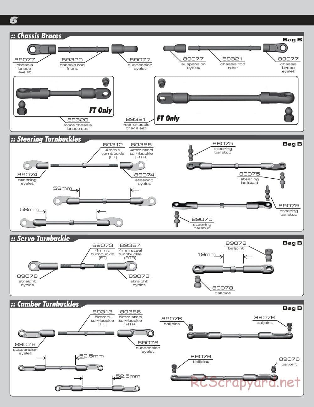 Team Associated - RC8T RTR - Manual - Page 6